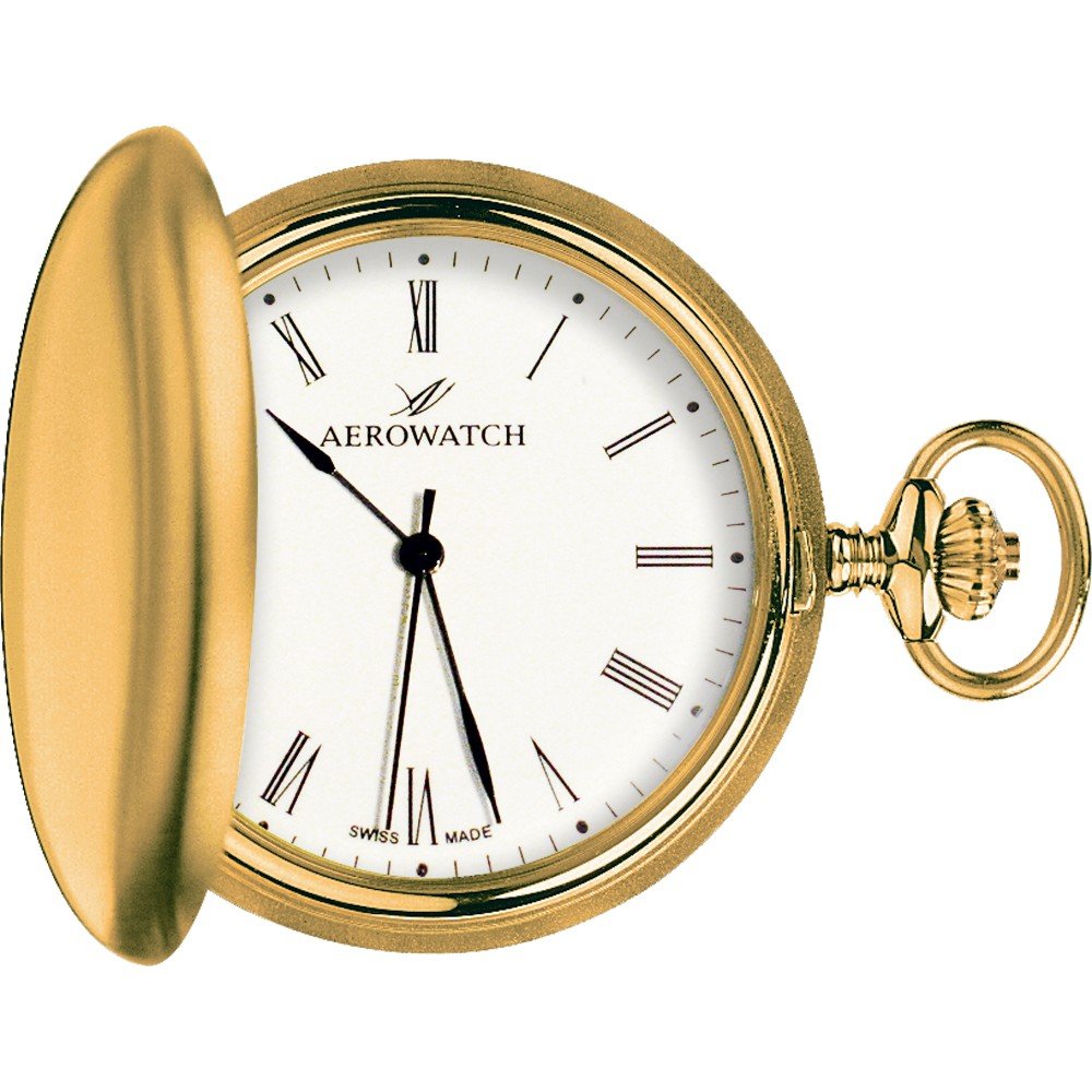 Montres de poche Aerowatch Pocket watches 04821-JA01 Savonnettes