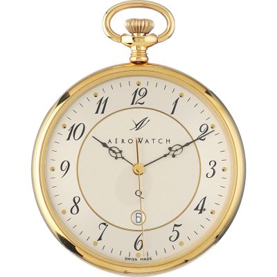 Montres de poche Aerowatch Pocket watches 25610-J504 Lépine