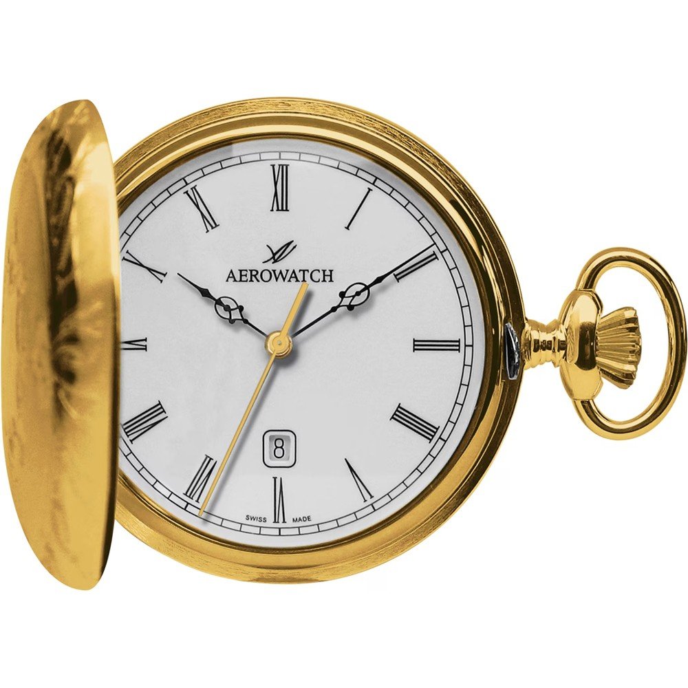 Montres de poche Aerowatch Pocket watches 42796-JA01 Savonnettes