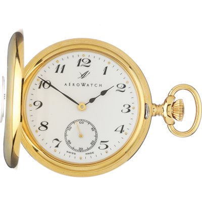 Montres de poche Aerowatch Pocket watches 55700-JA01 Demi-Savonnette