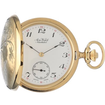 Montres de poche Aerowatch Pocket watches APW1077HW Jonquille