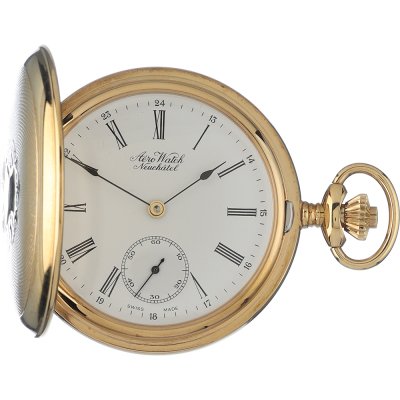 Montres de poche Aerowatch Pocket watches APW1098HW Savonette