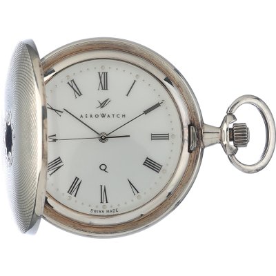 Montres de poche Aerowatch Pocket watches APW6110Q Savonette Argent