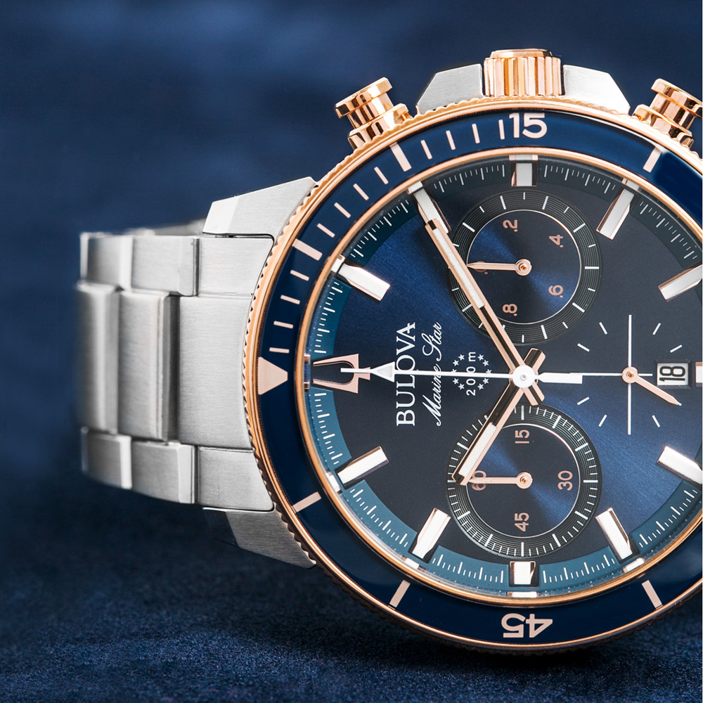 Montre Bulova 98B301 Marine Star • EAN: 7613077551240 • Montre.be