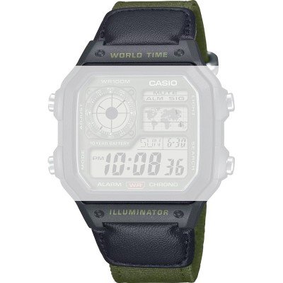 Bracelet Casio 10677277 World Time - Utility Color