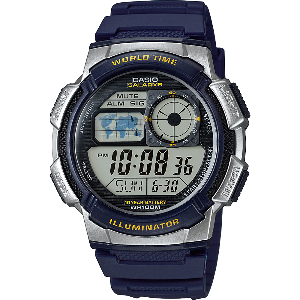 Montre casio world time Clearance