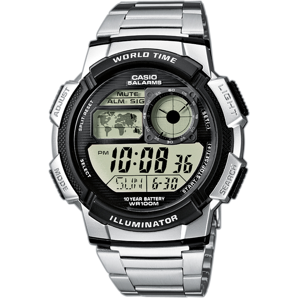 Montre Casio Collection AE-1000WD-1AVEF World Time