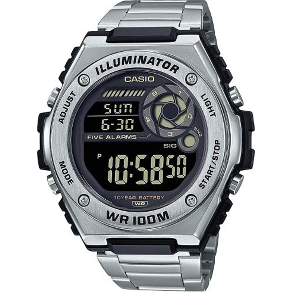 Montre Casio Collection MWD-100HD-1BVEF Digital Youth