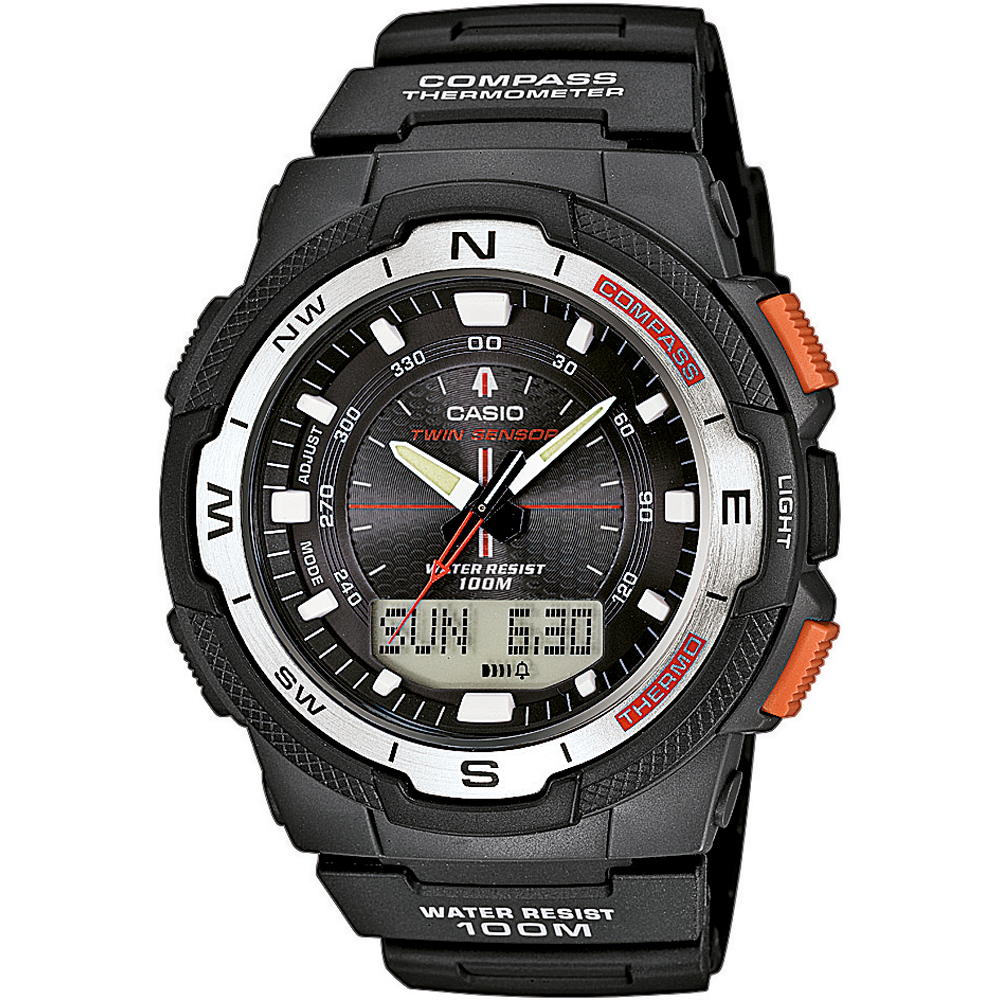 Montre Casio Sport SGW-500H-1BVER Triple Sensor