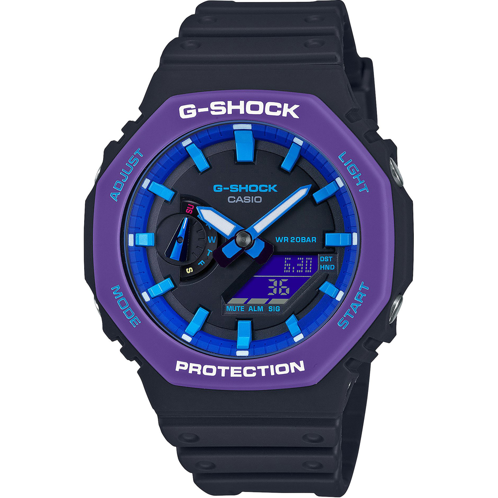Montre G-Shock Classic Style GA-2100THS-1AER Carbon Core - Throwback 90's