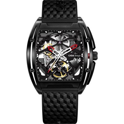 Montre CIGA Design Z031-BB01-W5BK Z-Series Edge DLC