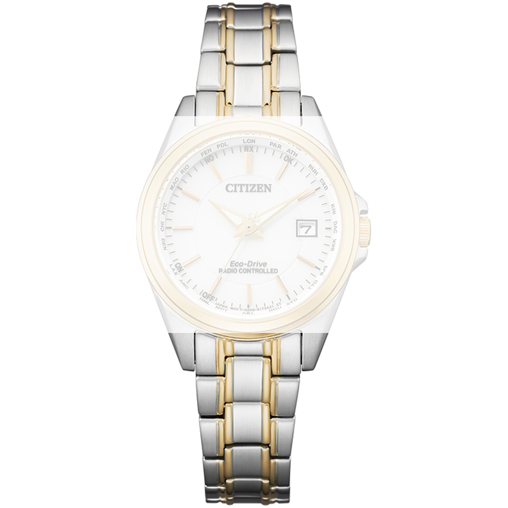Bracelet Citizen 59-S07750 Radio Controlled • Revendeur officiel • Montre.be