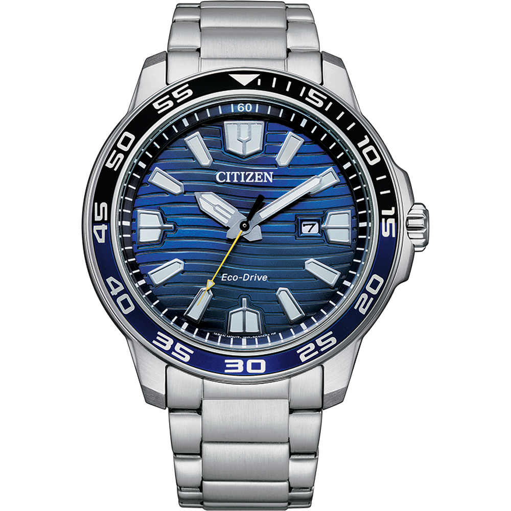 Montre pour Homme Citizen Marine Sport Chrono Eco-Drive CA4250-03E - Bijoux  de Mode