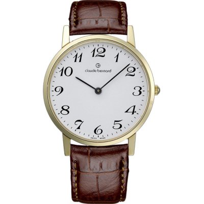 Montre Claude Bernard 20060-37J-BB-SC1 Slim Line