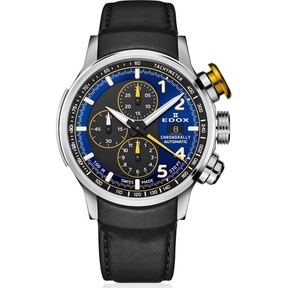 Montre Edox Chronorally 01129-TTNJCN-BUNJ