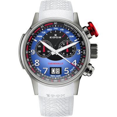 Montre Edox Chronorally 38001-TINR-BUDN-SC Chronorally BMW M Motorsport - Limited Edition