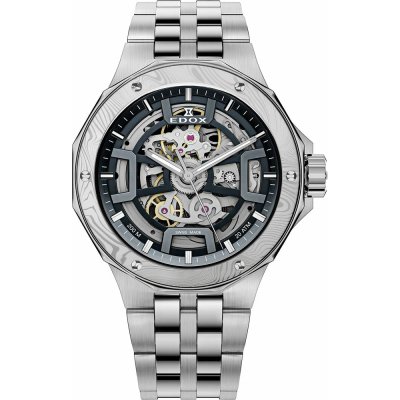 Montre Edox Delfin 85310-3DM-NGIN Delfin Mecano Skeleton Damascus