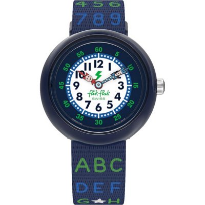 Montre Flik Flak 3+ Story Time FBNP132 Blue Ab34