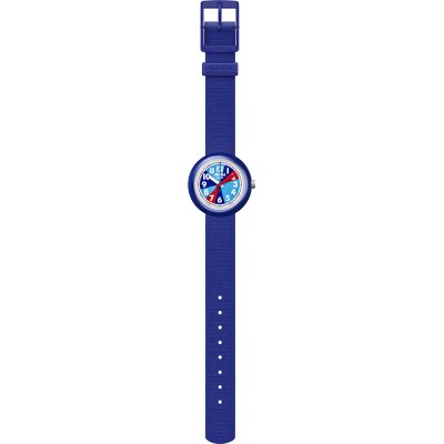 Montre Flik Flak 5+ Power Time FPNP032 Blueish