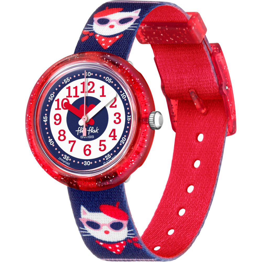 Montre Flik Flak FPNP065 Cattitude • EAN: 7610522825574 • Montre.be