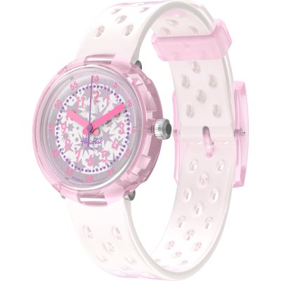 Montre Flik Flak 7+ Power Time FCNP007 Fizz in pearl