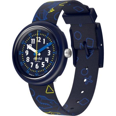 Montre Flik Flak 5+ Power Time FPNP176 Dino Diner