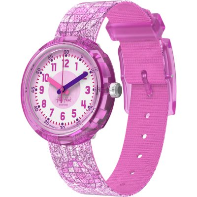 Montre Flik Flak 5+ Power Time FPNP177 Disco Time