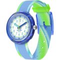 Montre Flik Flak 5+ Power Time FPNP184 Flip it blue!