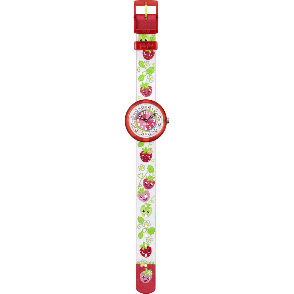 Montre Flik Flak 3+ Story Time FBNP054 Funny Fraises