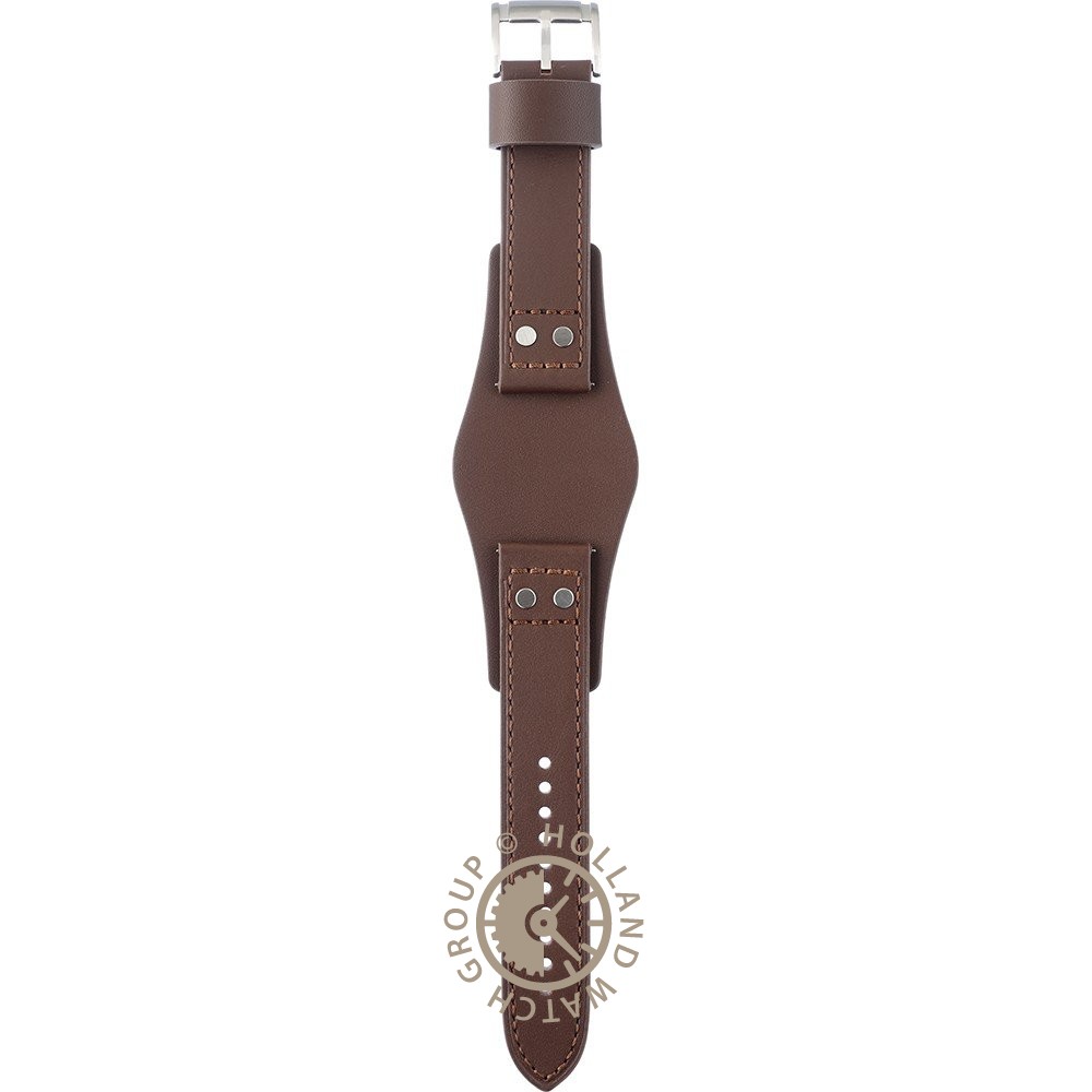 Leather Fossil Bracelet De Montre Genuine Leather Bracelet Cuir