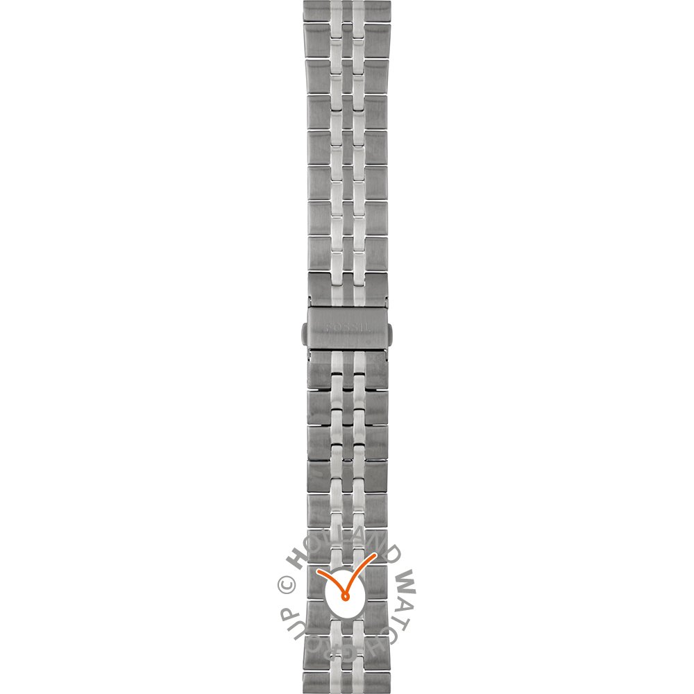 Bracelet Fossil ABQ2462 Luther • Revendeur officiel • Montre.be