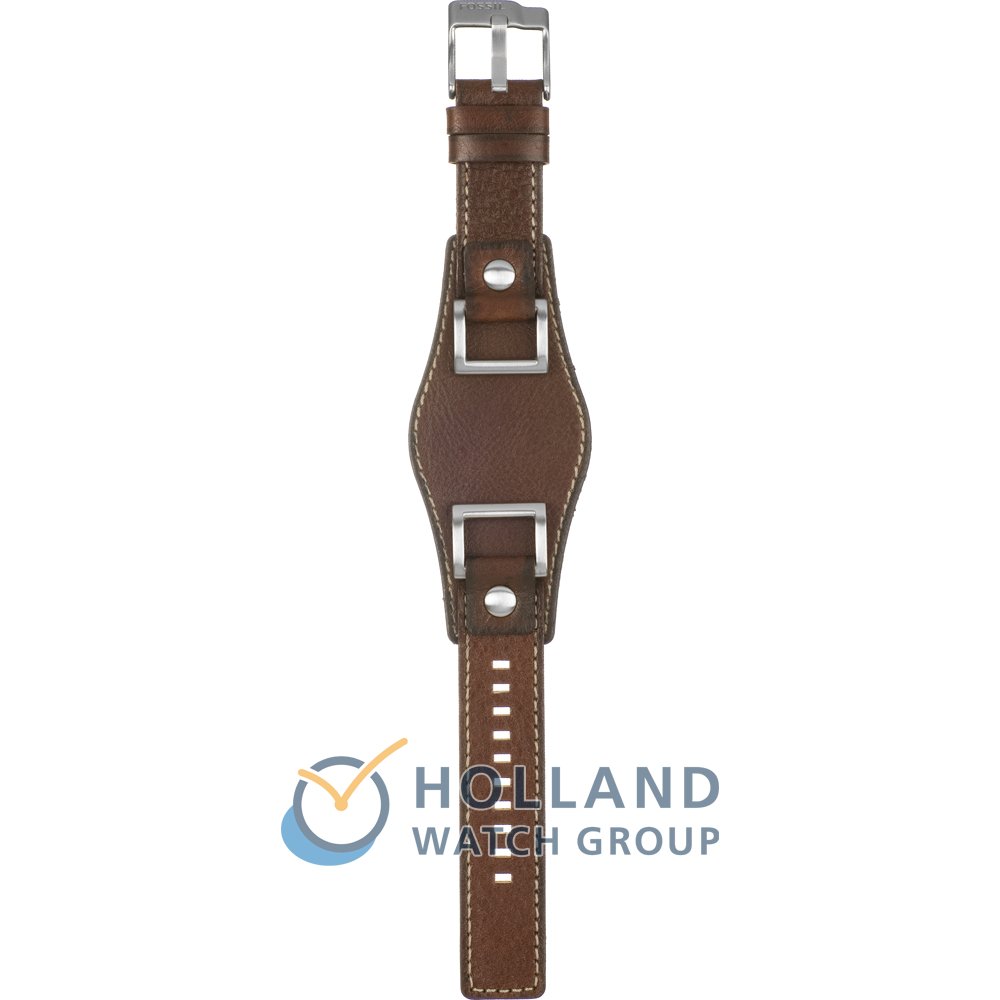 FOSSIL ORIGINAL RECHANGE bracelet en cuir JR1157 de montre brun Fond 24 mm  EUR 28,95 - PicClick FR