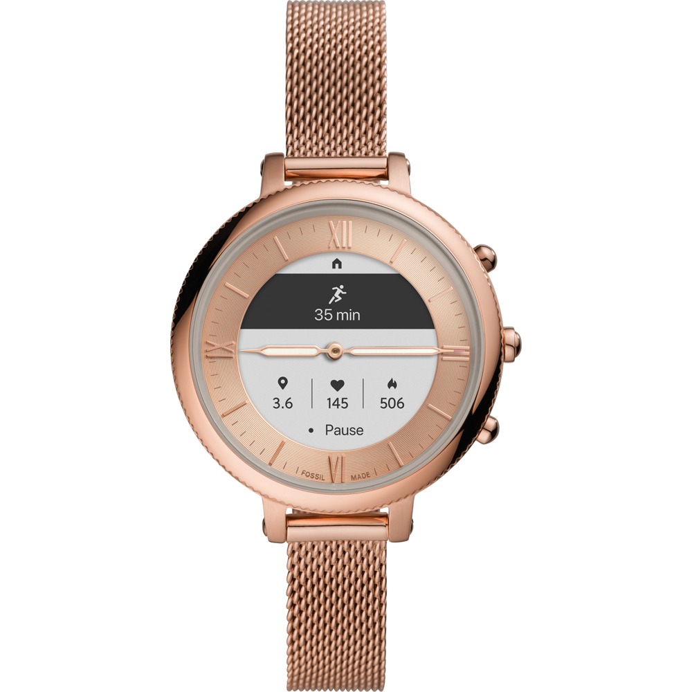 Montre Fossil Smartwatch - Hybrid HR Montre Intelligent FTW7039 Monroe •  EAN: 4064092037333 • Montre.be