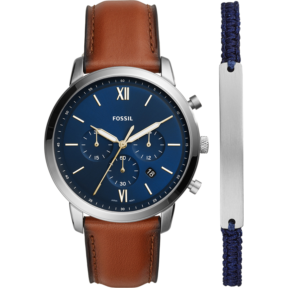 Montre Fossil FS5708SET Neutra Chrono • EAN: 4048803001721 • Montre.be