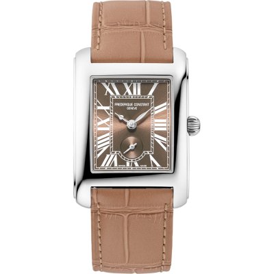 Montre Frederique Constant Classics FC-235BR2C6 Carrée Small Seconds