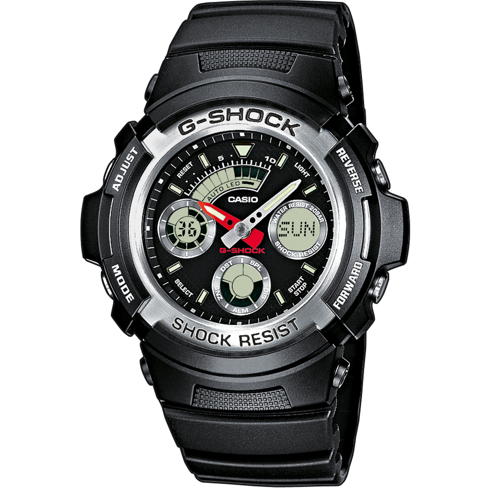 Montre G-Shock Classic Style AW-590-1AER Speed Shifter