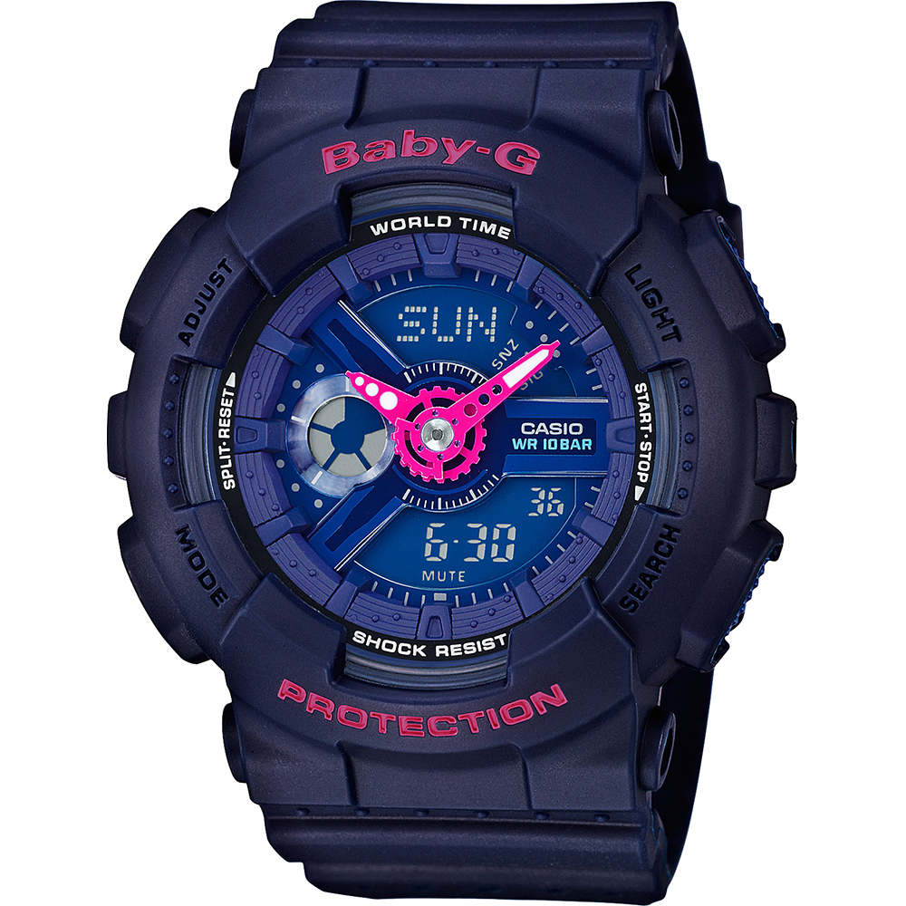 Montre G-Shock Baby-G BA-110PP-2AER Punched Pattern