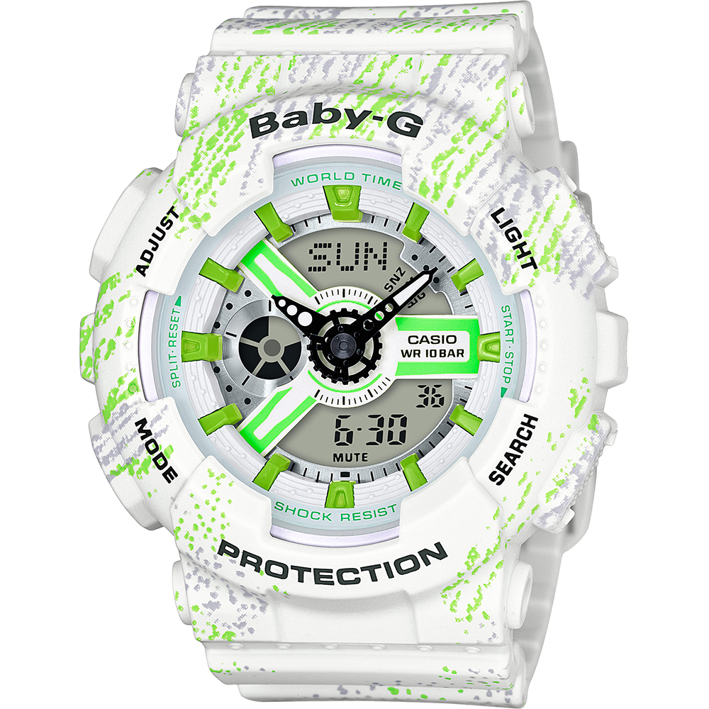 Montre G-Shock Baby-G BA-110TX-7AER Textile Colors