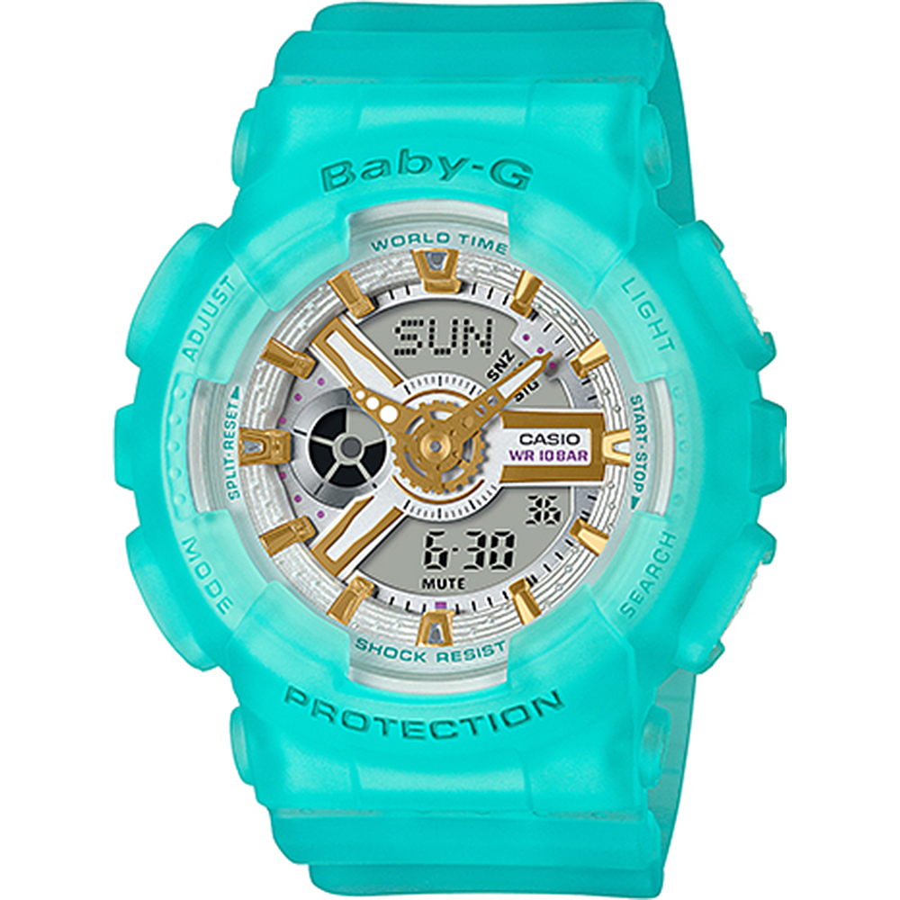 Montre G-Shock Baby-G BA-110SC-2AER Baby-G - Sea Glass Colors