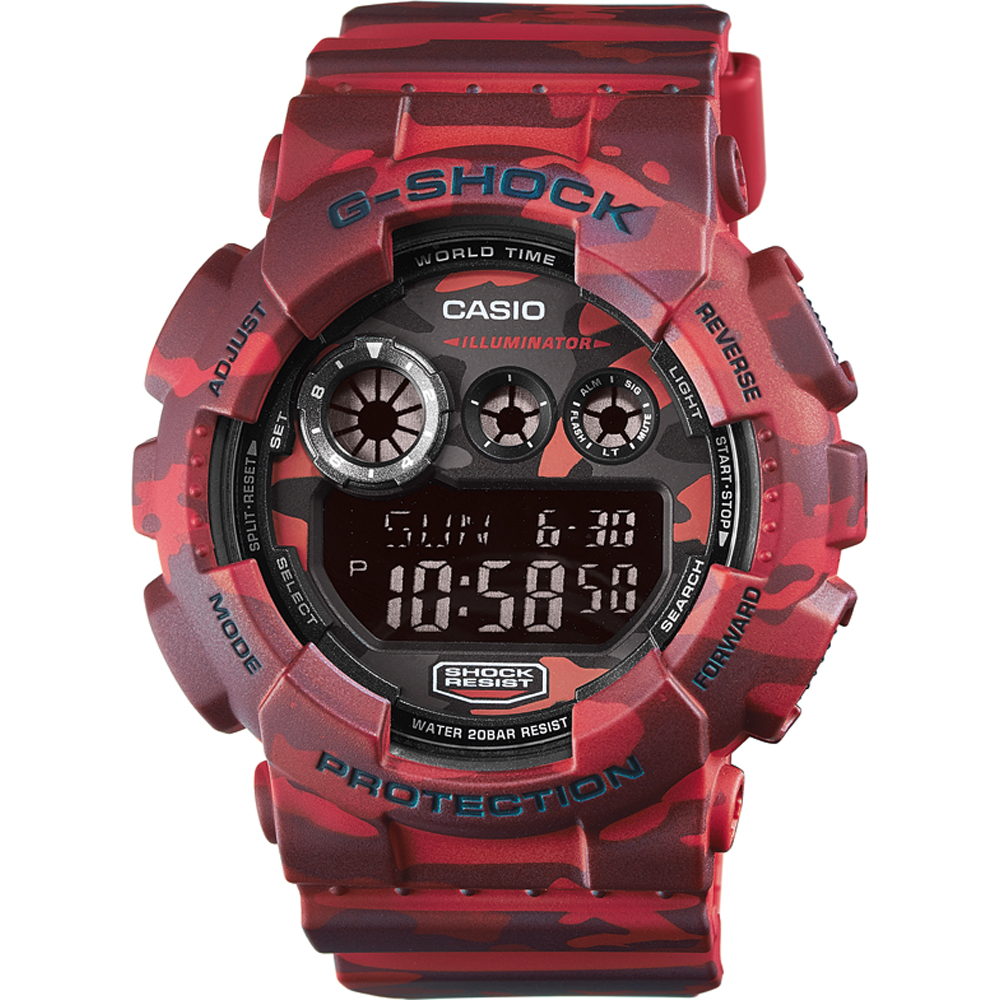 Montre G-Shock Classic Style GD-120CM-4 Camouflage