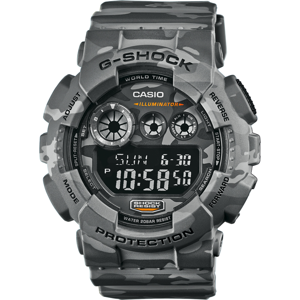 Montre G-Shock Classic Style GD-120CM-8 Camouflage