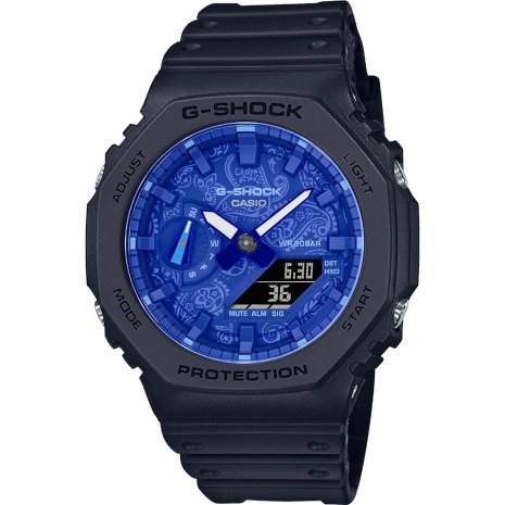 G-Shock Carbon Core - Blue Paisley montre