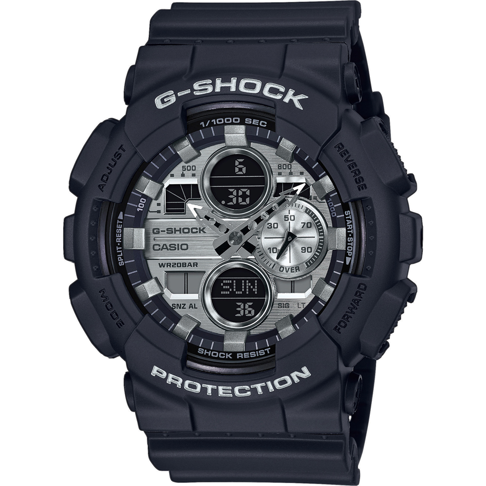 Montre G-Shock Classic Style GA-140GM-1A1ER Ana-Digi - Glossy Metal