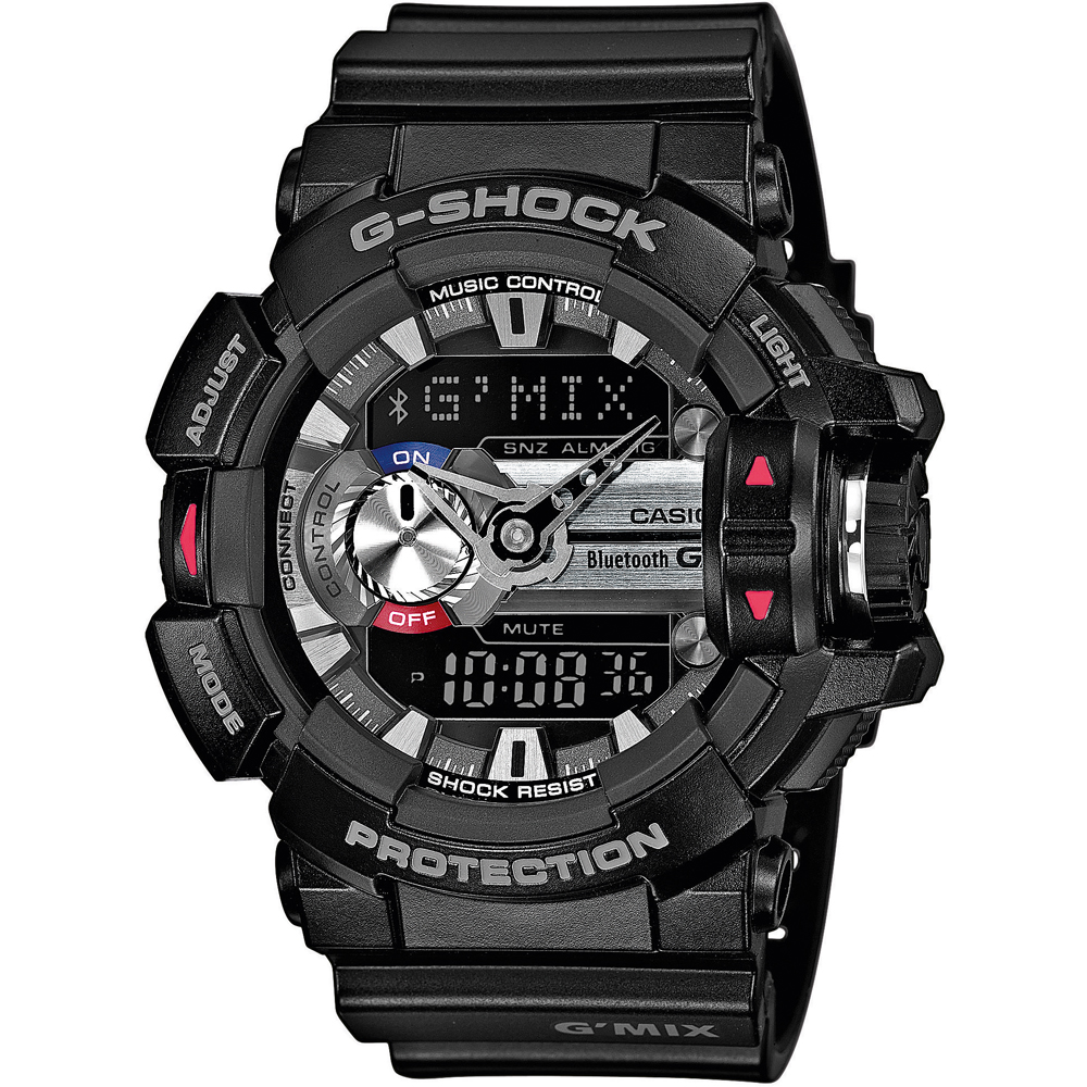 Montre G-Shock Classic Style GBA-400-1A G-Mix Bluetooth