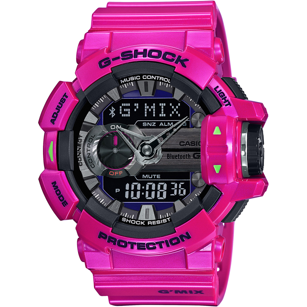 Montre G-Shock Classic Style GBA-400-4C G-Mix Bluetooth