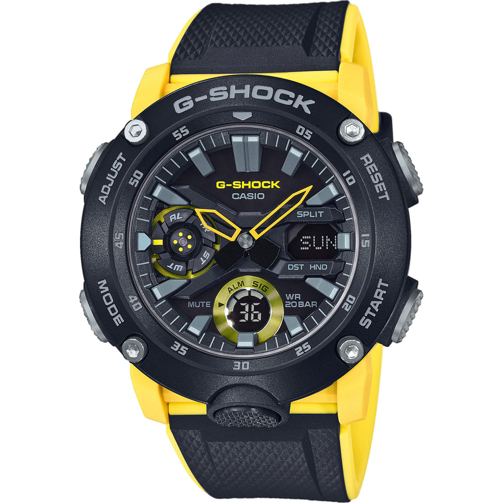 montre G-Shock Classic Style GA-2000-1A9ER Carbon Core