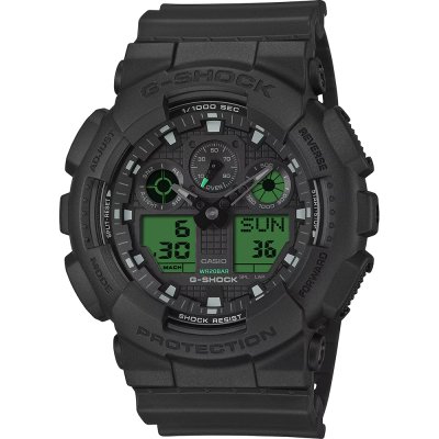 Montre G-Shock Classic Style GA-100BEG-1AER GA-100 Series - Electro Green