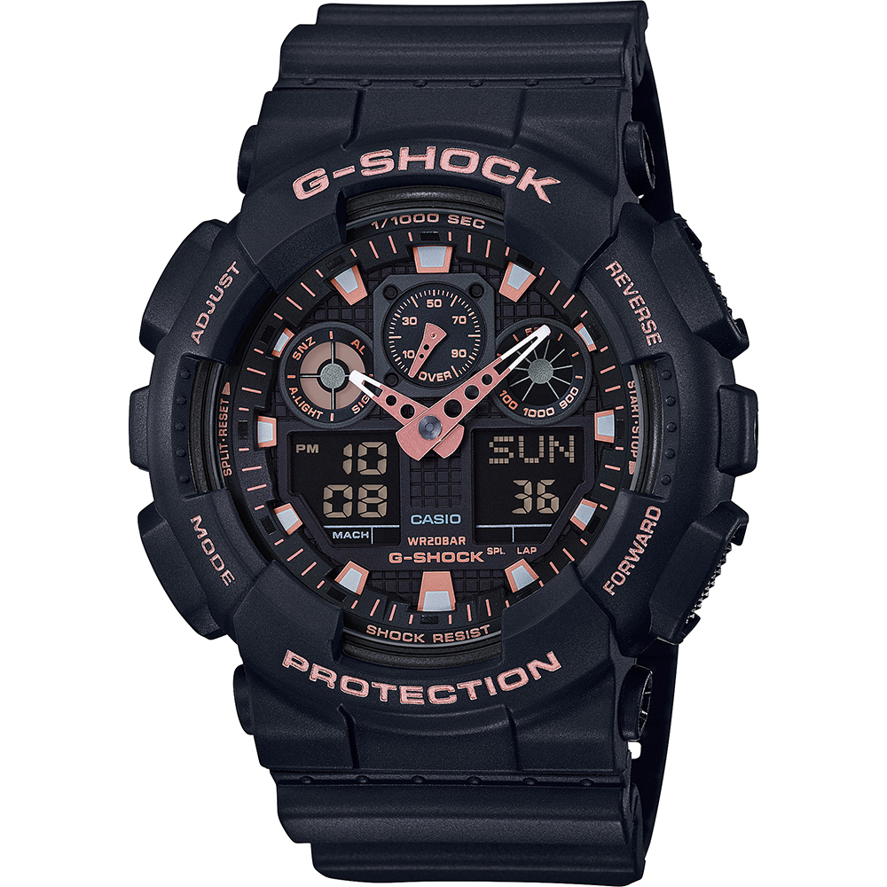 Montre G-Shock Classic Style GA-100GBX-1A4ER Garrish Black