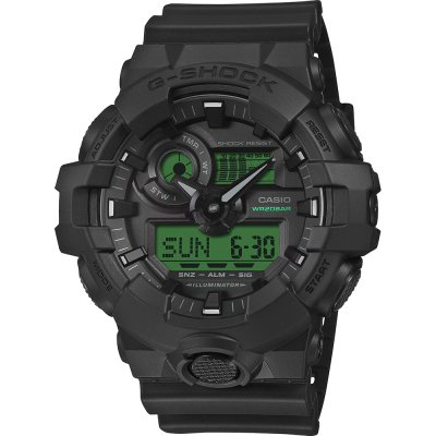 Montre G-Shock Classic Style GA-700BEG-1AER GA-700 Series - Electro Green