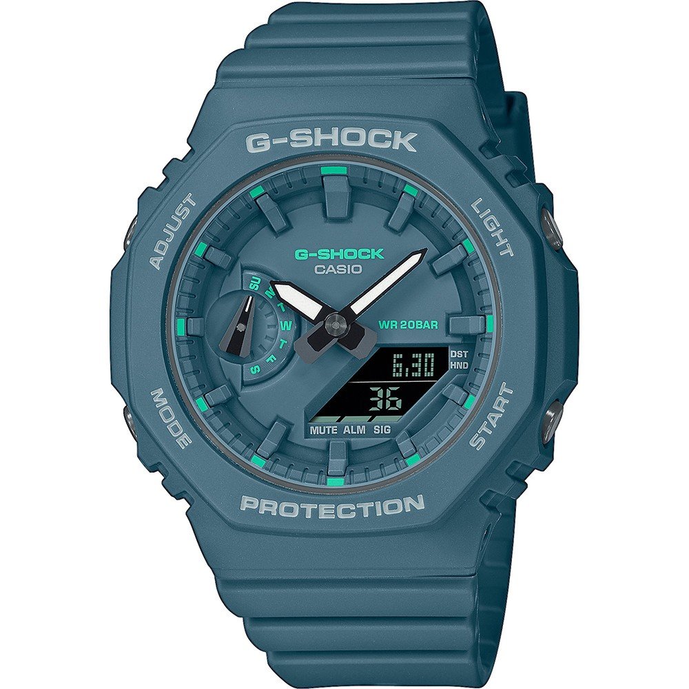 Montre G-Shock G-MS GMA-S2100GA-3AER Green Accent Colors